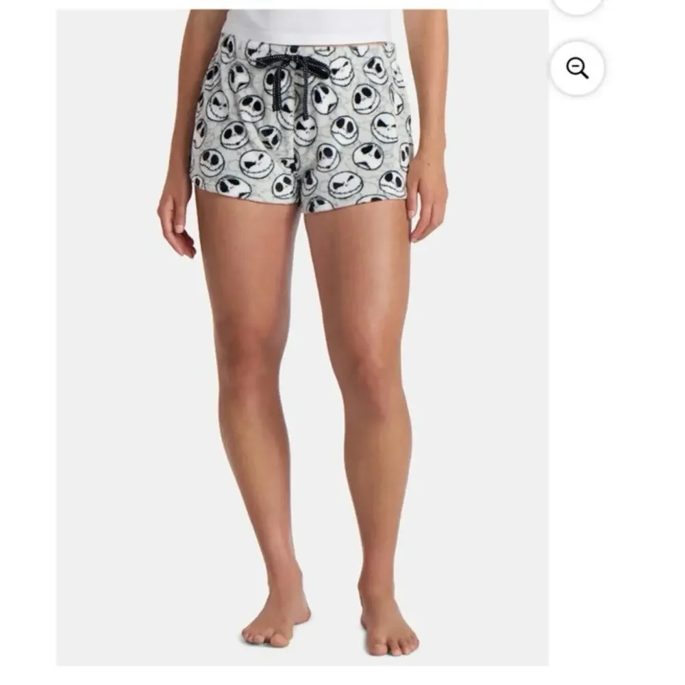 Disney Womens Jack Skellington Minky Sleep Shorts 2-Pk Size 3XL NWT - Picture 2 of 6